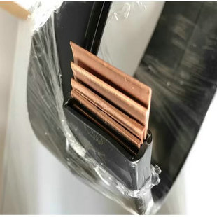 多层叠片式绝缘软母排柔性软铜排63*1*5/6/8/10紫铜 大电流