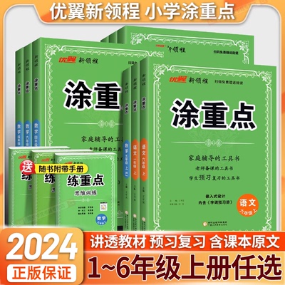 2024秋新领程涂重点三四五六年级
