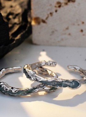 戒指食指不掉色韩版不掉色