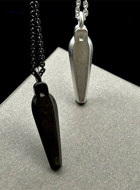 自主RO风格24ss石棺法老项链暗黑先锋朋克风埃及棺木男女士毛衣链