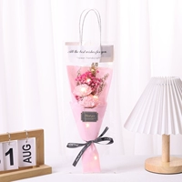 2 гвоздики [розовый] свет+сумка