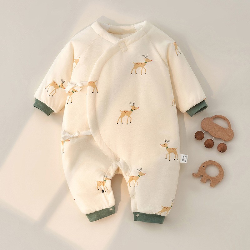 夹棉52码婴儿衣服200克棉衣冬季