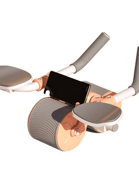 aea熹憧优选熹乐肘撑式回弹健腹轮新升级平板支撑双轮健腹轮男女