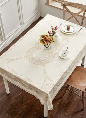 MEIWA进口桌布防水防油PVC餐桌布加厚茶几布免洗台布餐桌垫长方形