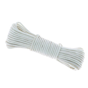 炅石麻绳尼龙绳白色包芯编织绳晾衣捆绑拉绳帐篷绳打捞绳子直径7m