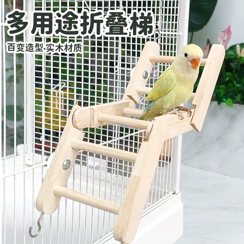 8玖-鹦鹉云梯站杆可调节多用折叠梯子玄凤牡丹虎皮宠物用品玩具,宠物/宠物食品及用品,鸟秋千,淘宝优惠券,粉丝福利购,淘宝优惠卷