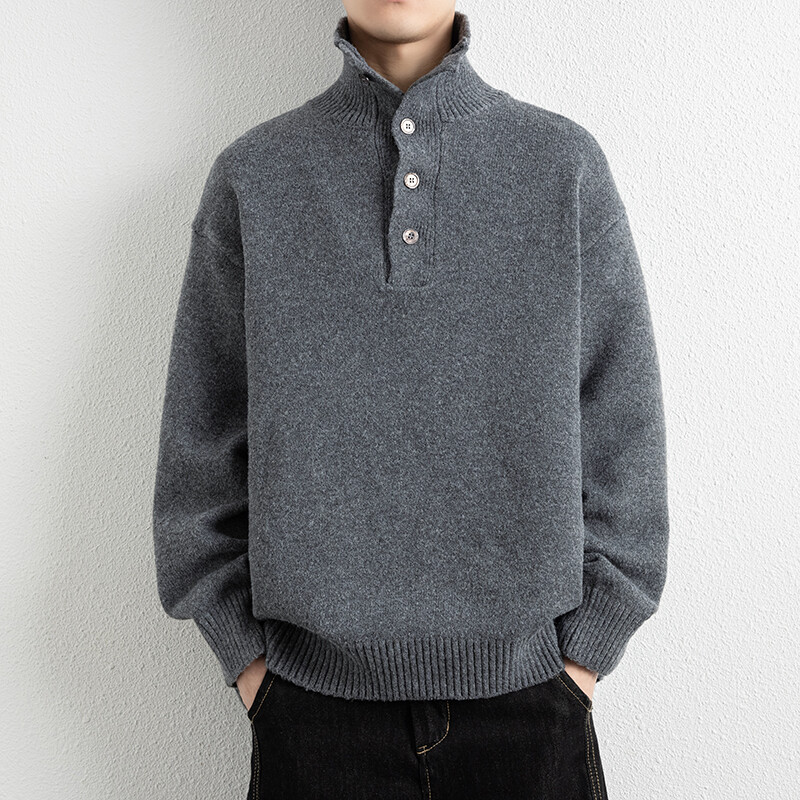 CC家--5768--P65--2025秋季新款时尚潮流高领毛衣男-群文件第81波