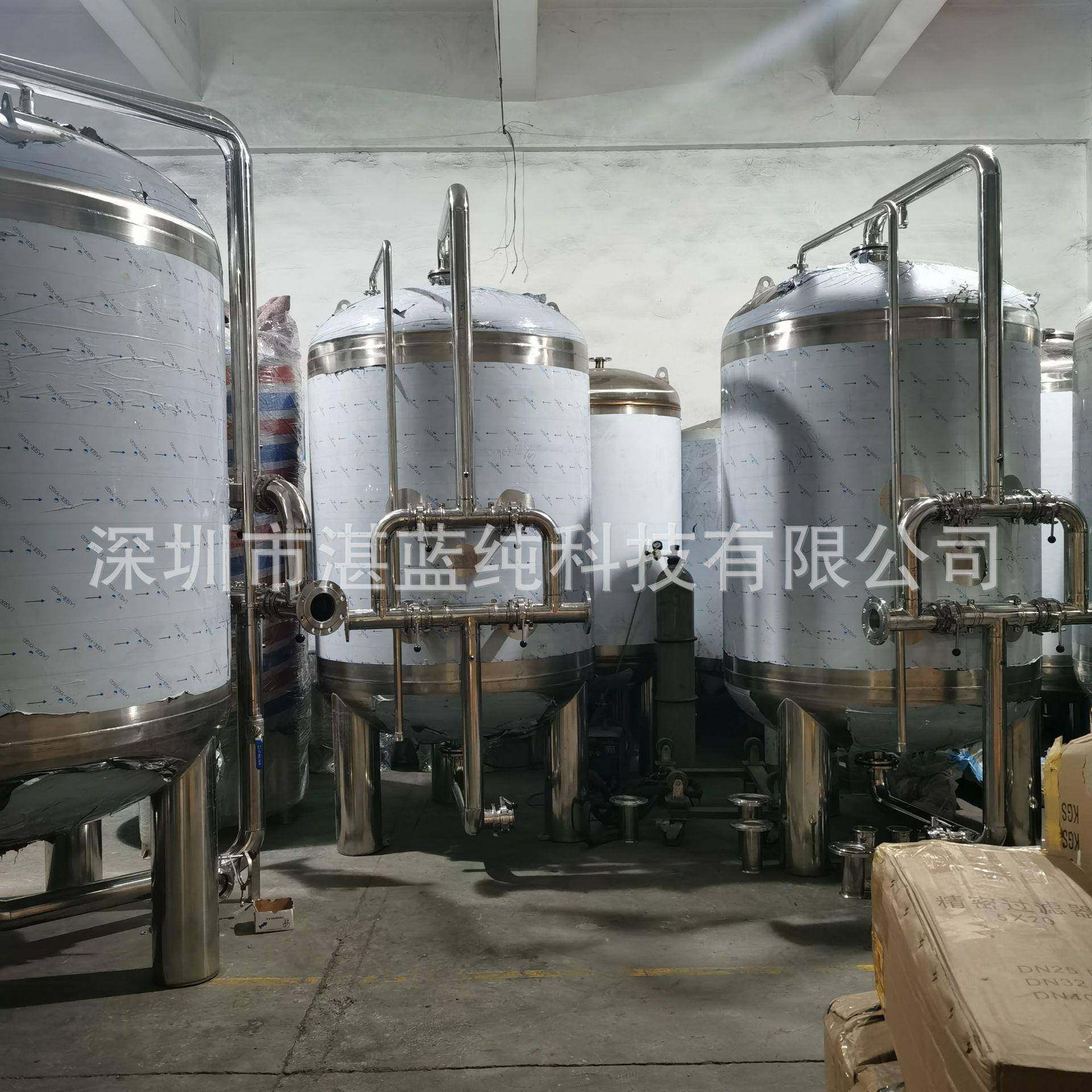 农村饮用水一体化净水设备山泉水净化过滤设备井水除浑浊度设备