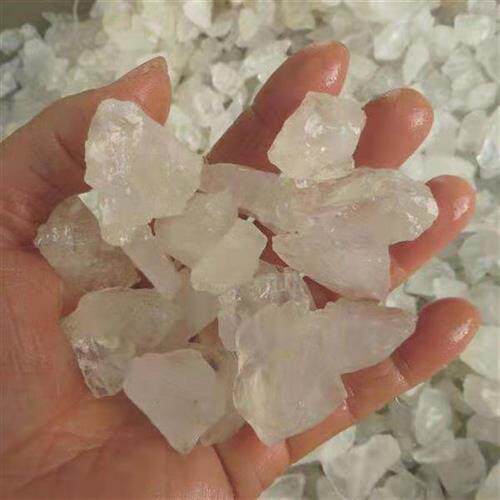 水晶原石水晶大颗粒碎石 扩香石 无火香薰石1公斤装 水晶原石