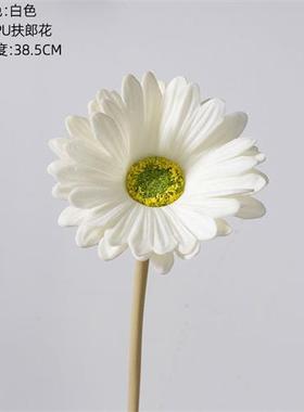 仿真花PU非洲菊扶郎花INS风婚庆家居装饰假花MW01513