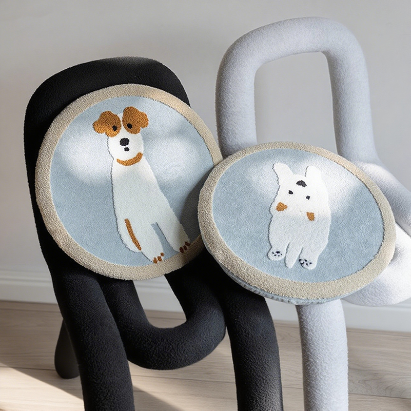 卡通可爱小狗椅垫家用办公室久坐屁垫学生宿舍坐垫椅套椅垫套,居家布艺,椅垫,淘宝优惠券,粉丝福利购,淘宝优惠卷
