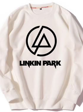 欧美音乐摇滚乐队林肯公园圆领卫衣男女linkin park男女加绒卫衣