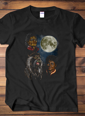 MJ 迈克尔杰克逊 Michael Jackson Thriller颤栗 狼人男女短袖T恤