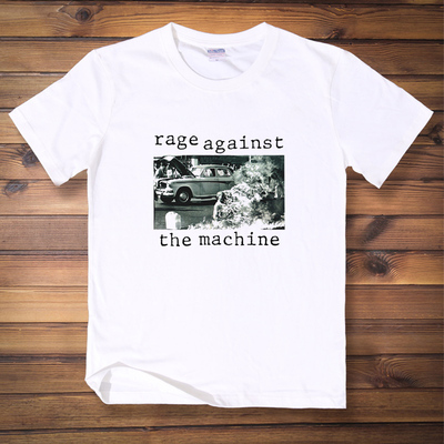 摇滚 Rage Against The Machine 暴力反抗机器 男女短袖 t恤 宽松