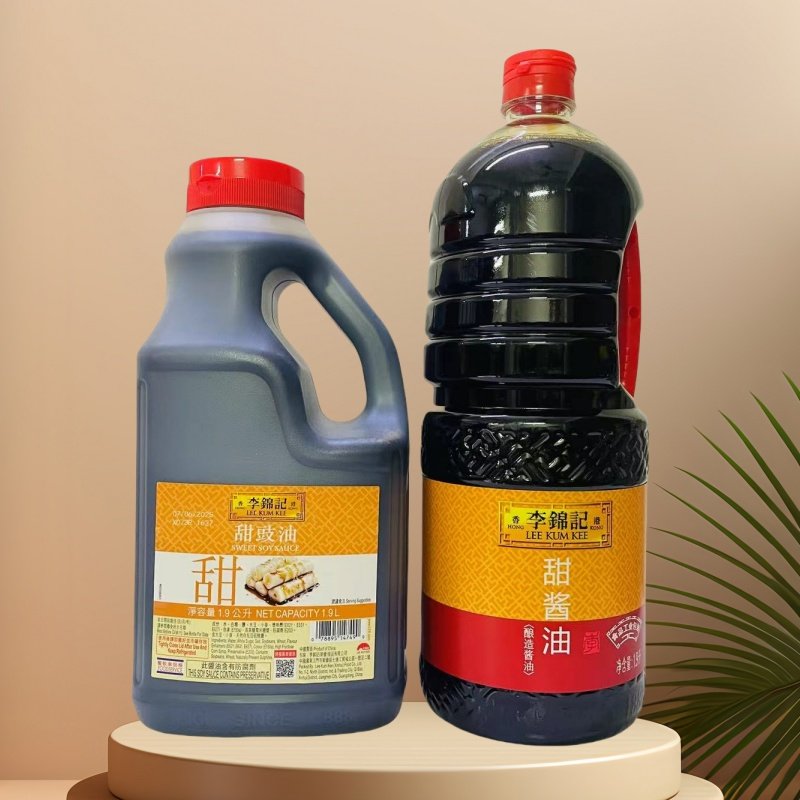 李锦记甜豉油甜酱油1.9升蘸点肠粉点心小食炒菜