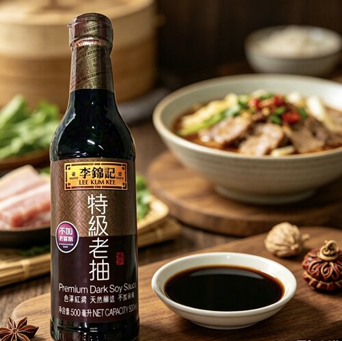 香港李锦记不含防腐剂酿造酱油