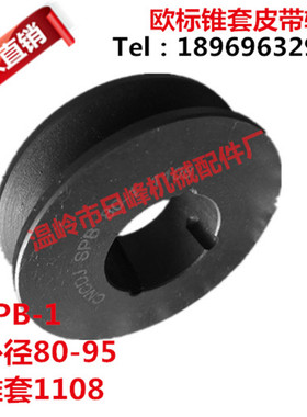 厂家直销 SPB单槽B型SPB-01 欧标锥套皮带轮 直径75-560 支持定制