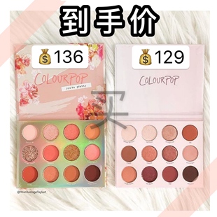 包邮 talk colourpop眼影盘sweet California she加州盘甜言蜜语