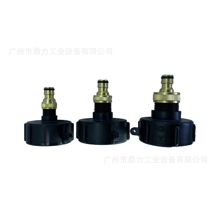 IBC吨桶配件阀门转换接头s60*6龙头变径吨桶塑料奶嘴接口