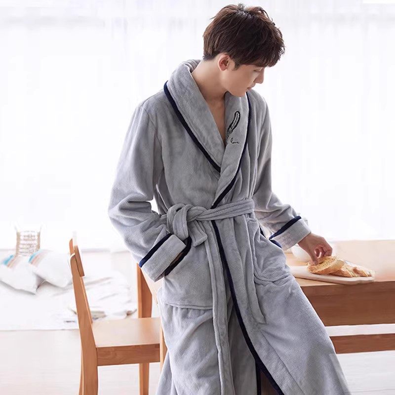 睡袍女秋冬长款情侣一对加厚睡衣法兰绒男珊瑚绒冬季新款加绒浴袍,女士内衣/男士内衣/家居服,睡袍/浴袍,淘宝优惠券,粉丝福利购,淘宝优惠卷