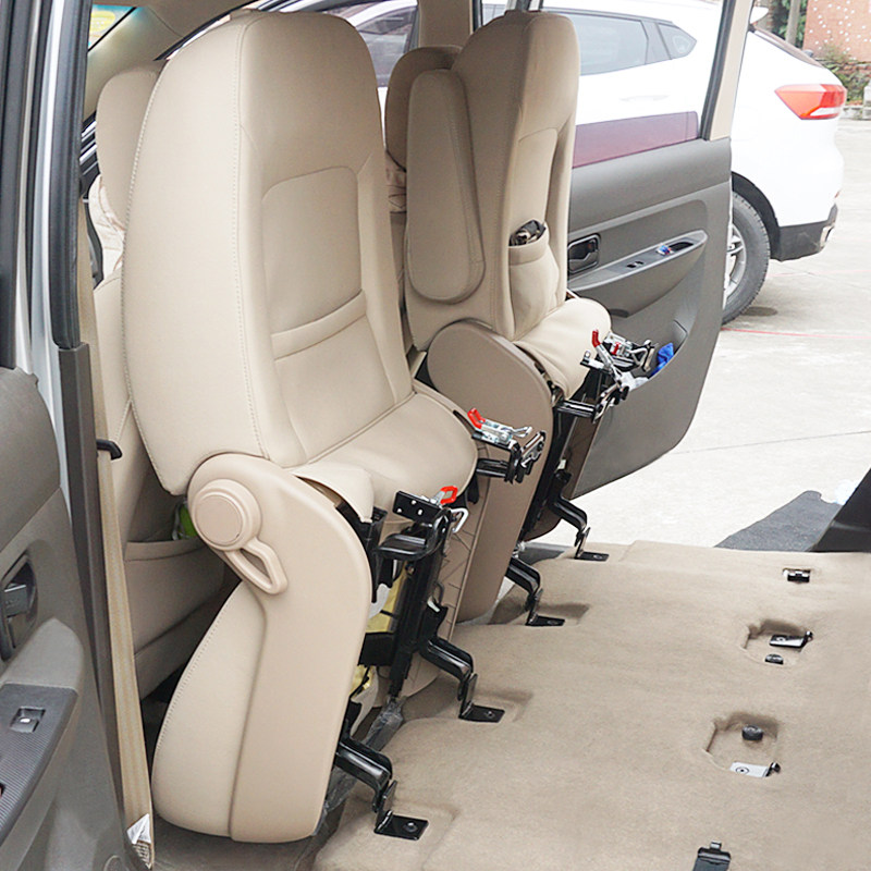 五菱宏光S座椅改装宏光V中后排荣光折叠合页plus大空间快拆配件