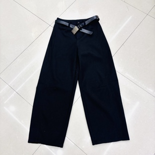 加绒加厚直筒显瘦西装 女潮8170 长裤