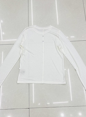 78.2莱赛尔19.7绵羊毛2.1氨纶笑脸后背两杠长袖T恤打底衫8757