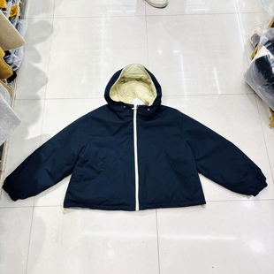 90白鸭绒两面穿羽绒服外套3036