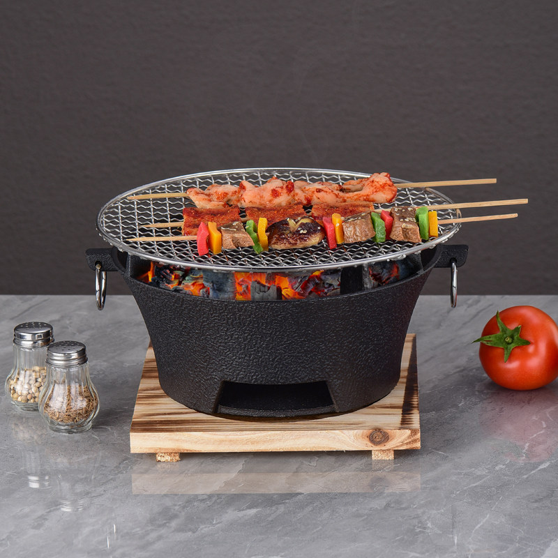 Thickened Cast Iron Charcoal Grill – Authentic BBQ Flavor Awaits - Product image 3