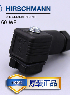 GO60WF赫斯曼Hirschmann英福康普发真空计插头6针GO-WF 932448100