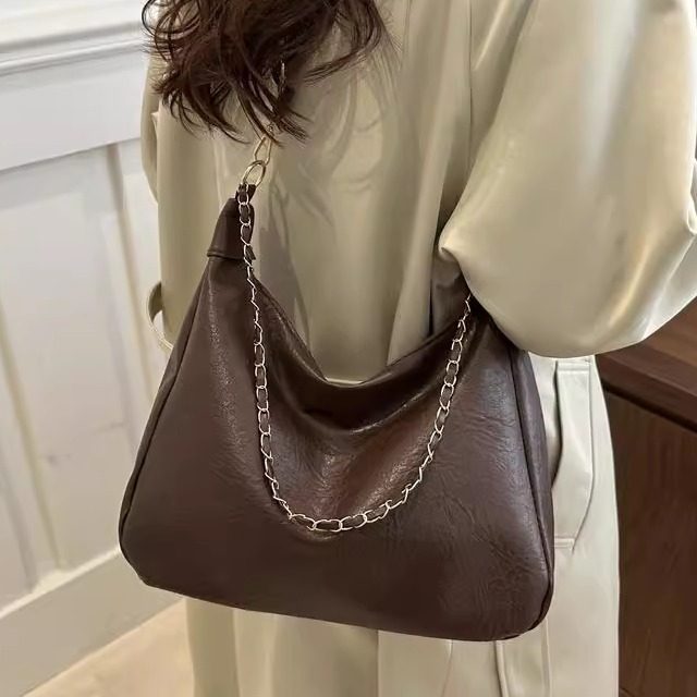 春季复古美拉德高级感包包女2024新款单肩包大容量通勤斜挎水桶包,箱包皮具/热销女包/男包,托特包,淘宝优惠券,粉丝福利购,淘宝优惠卷