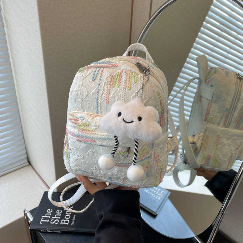 高颜值软妹少女双肩包 ins可爱小书包迷你小包包女大学生春游背包