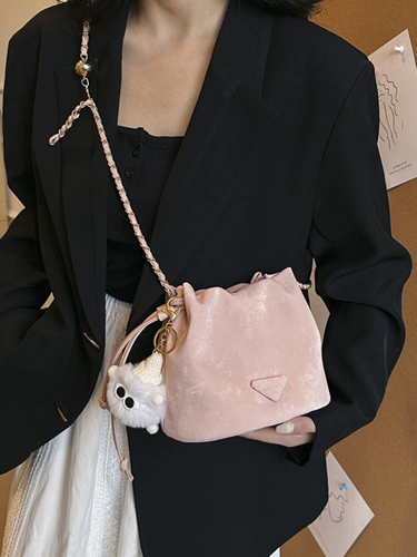 Небольшая небольшая сумка, сумка через плечо, весенняя сумка на одно плечо, цепь