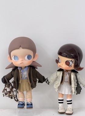 zsiga嘎子姐bar*bour外套1/8可动人偶向往之处姜饼人风衣