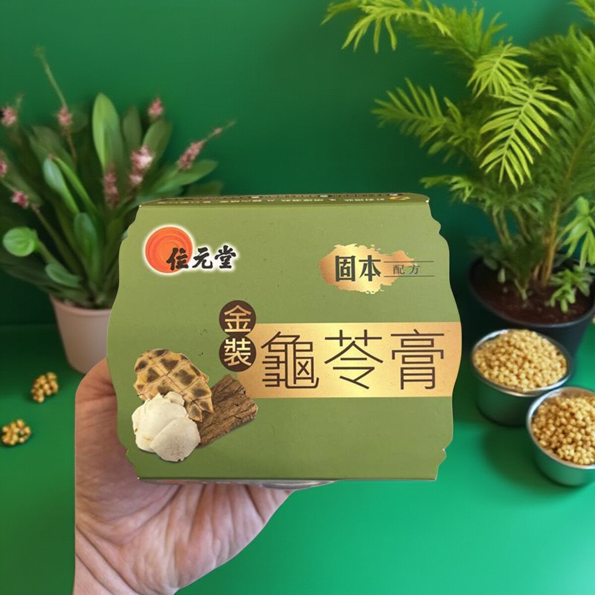 香港金裝龜苓膏固本300g