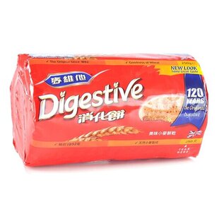 英国 麦维他Digestive -（麦维他）消化饼干 (250g) 美味小麦饼干