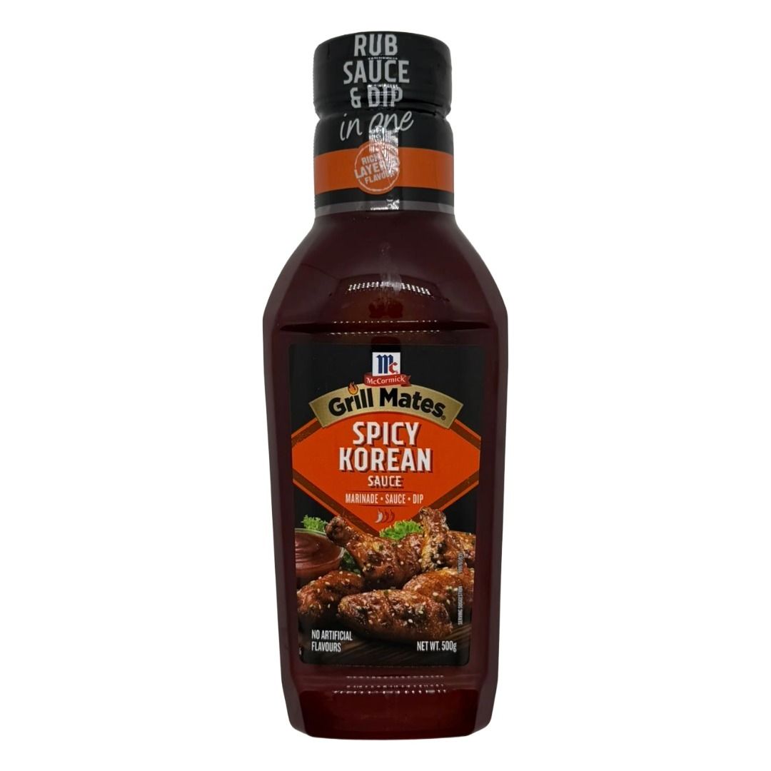 McCormick韩式香辣风味烧烤酱500克烹饪料理韩国酱料烧肉酱汁调味