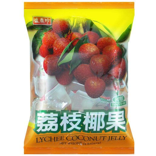 蒟蒻椰果果冻280G台湾进口荔枝味