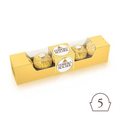 费列罗金莎朱古力5粒装62.5克