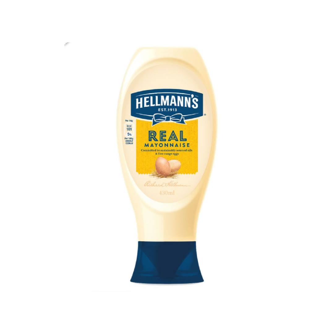 HELLMANN'S唧唧樽蛋黄酱430ml