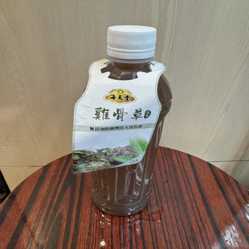香港进口凉茶海天堂-鸡骨草无添加防腐人造色素健康下火饮料510ML