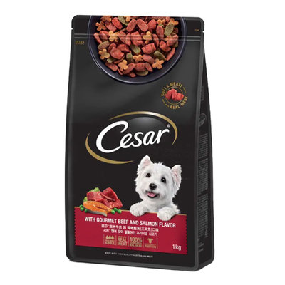 牛肉拼香嫩三文鱼口味配方狗粮