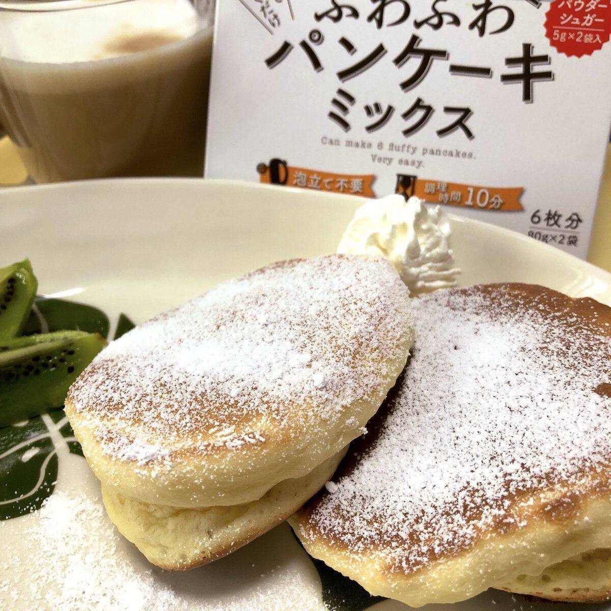 进口森永 Pancake日本森永松松软软班戟粉家庭烘焙原料预拌粉包装