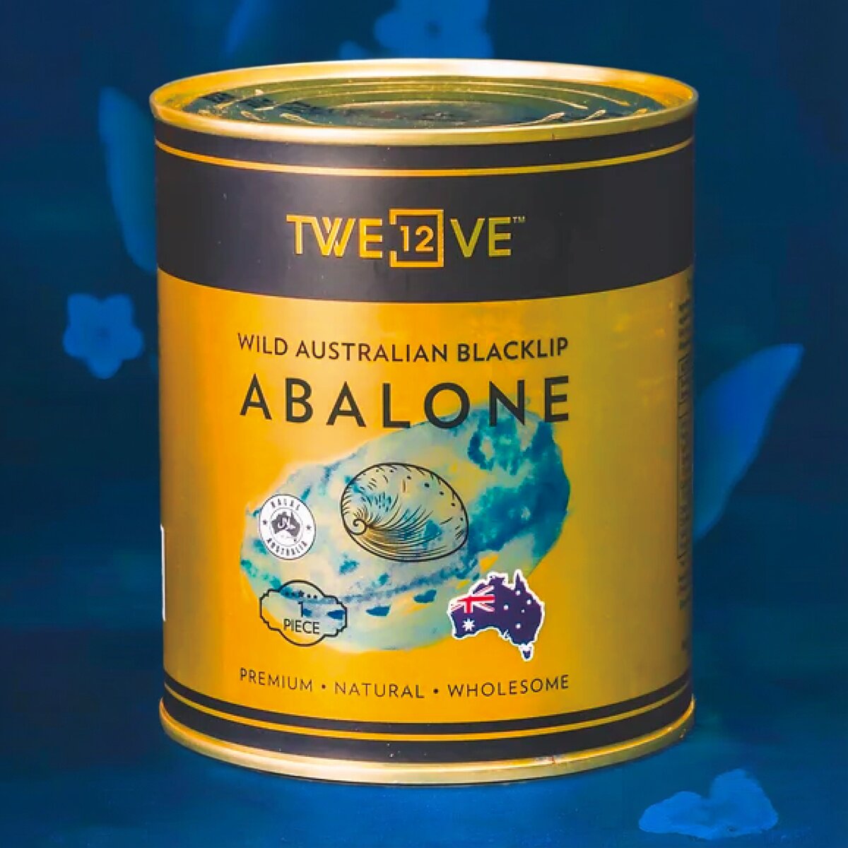 TWE12VE澳洲鲍鱼墨边清汤大罐头