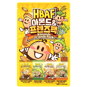 HBAF 蜂蜜牛油杂锦杏仁180g健康零食混合坚果独立小包装休闲零食