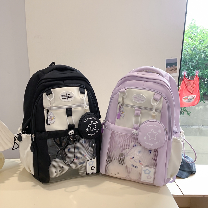 小食量痛包书包小学生女生高颜值初中生女孩2025新款大容量双肩包