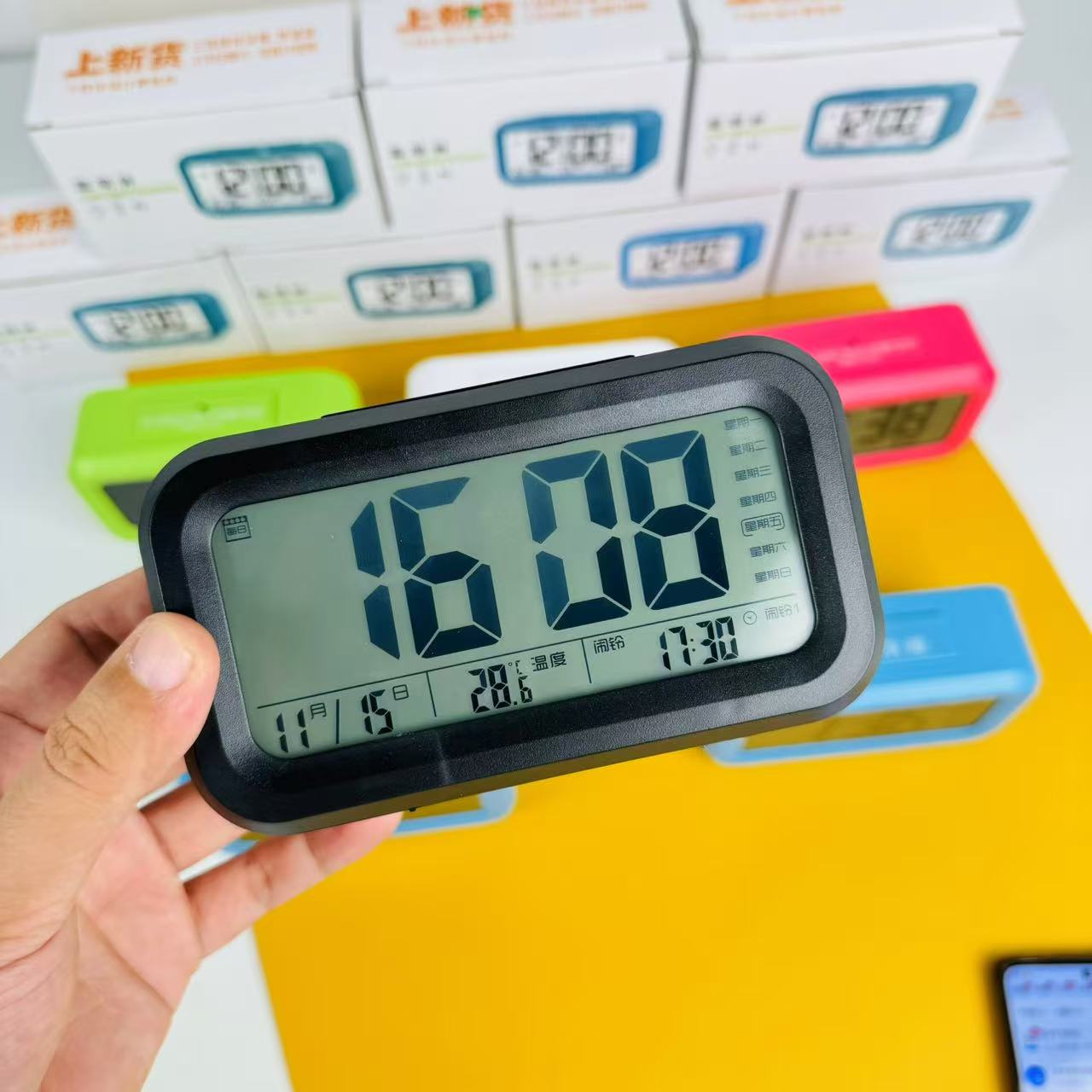 简约创意床头学生闹钟电子闹钟