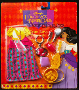 Disney Esmeralda Hunchback Notre Dame迪士尼 钟楼怪人娃衣配件