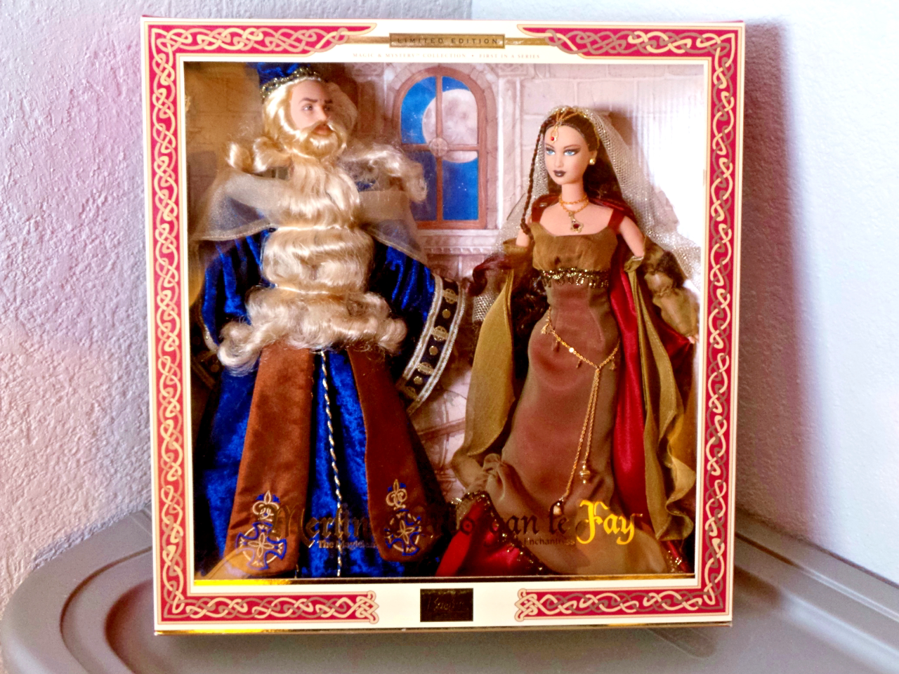 barbie merlin morgan le fey 梅林传奇 魔法师 女巫 芭比娃娃