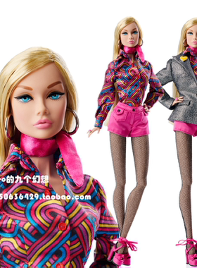 Poppy Parker Style Lab Glamorous Pink Vamp 大会PP娃娃 娃衣